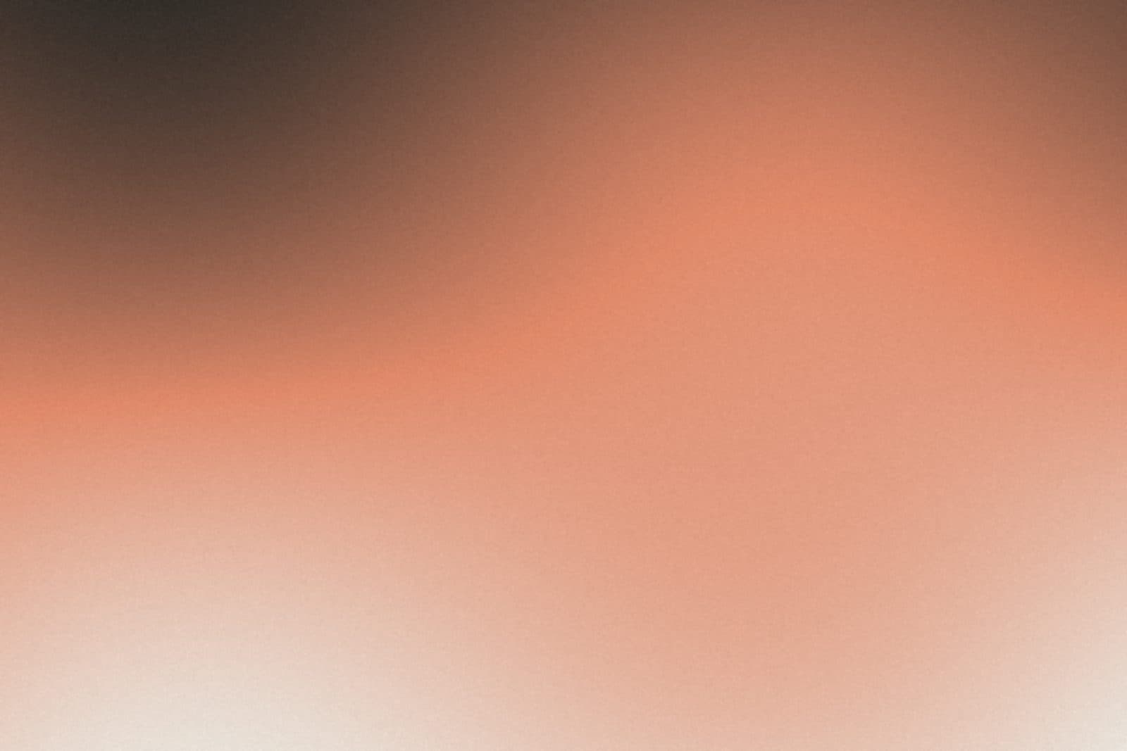 charcoal and peach gradient